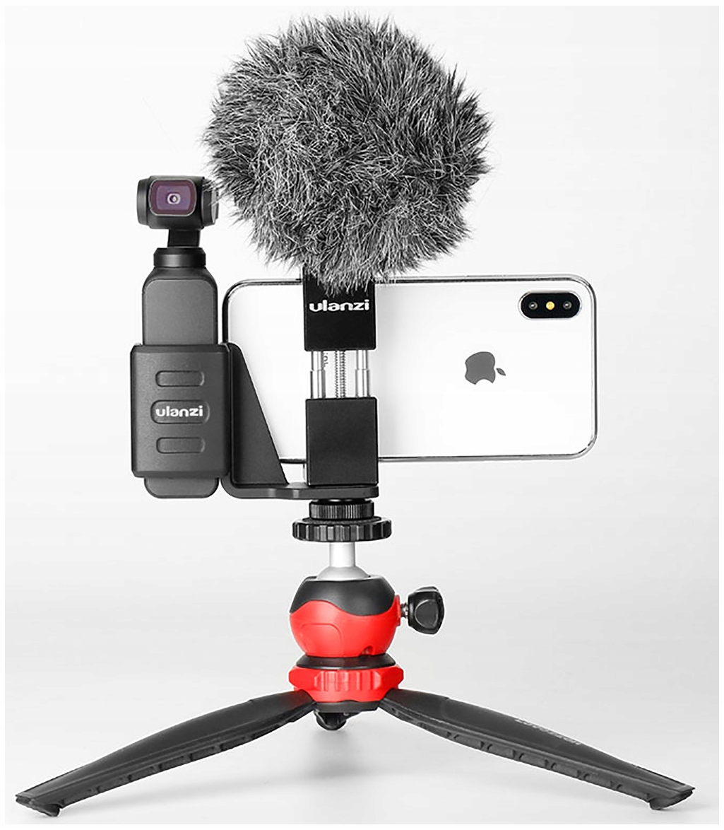 Uchwyt do Osmo Pocket mikrofon statyw telefon LED Wysokość produktu 9.2 cm