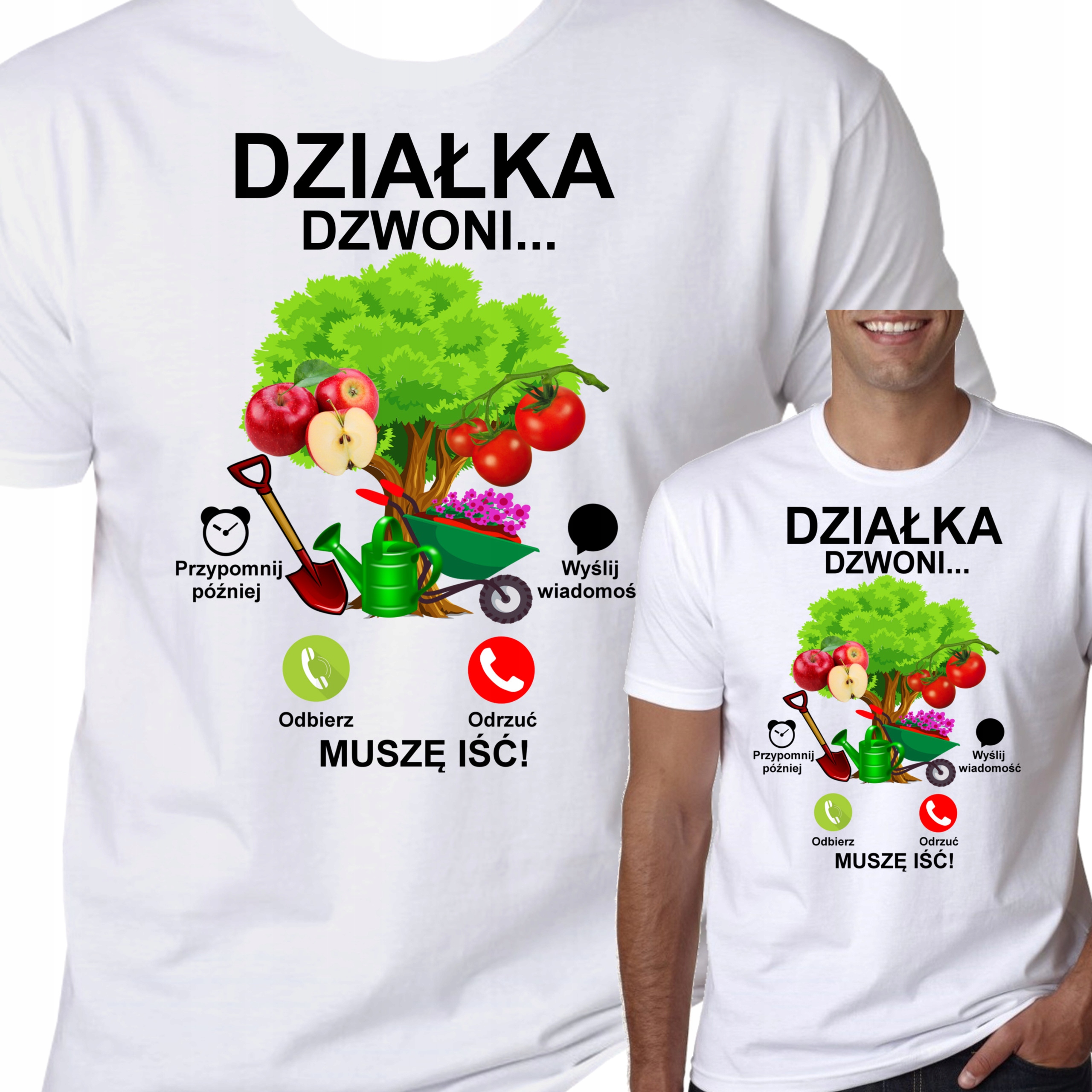 

Koszulka Działka Dzwoni Dla Działkowicza S 3117