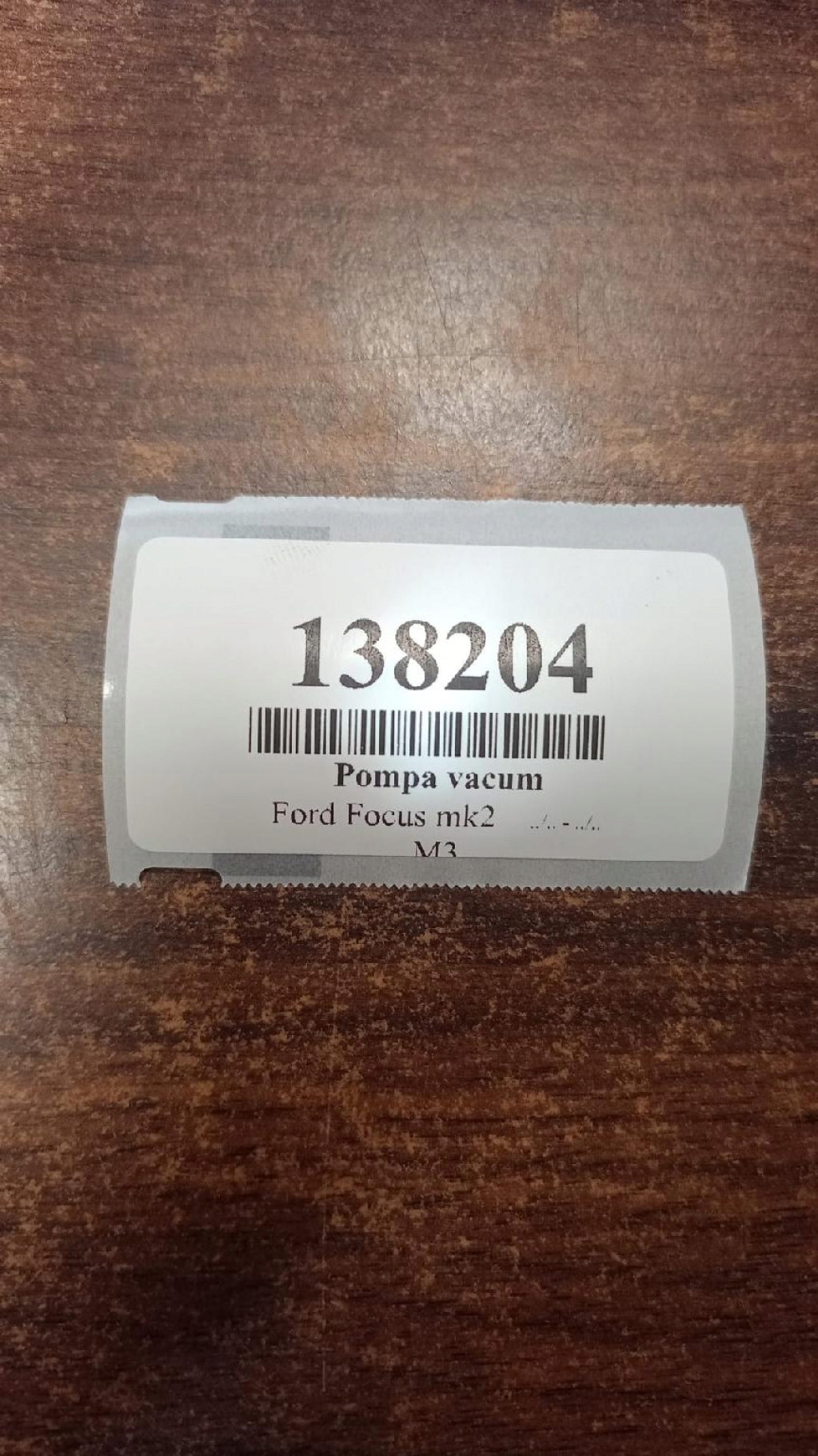 FORD FOCUS MK2 1.6 D Pompe VACUM