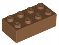 

Lego Klocek 2x4 Ciemny Cielisty (3001/6135191)