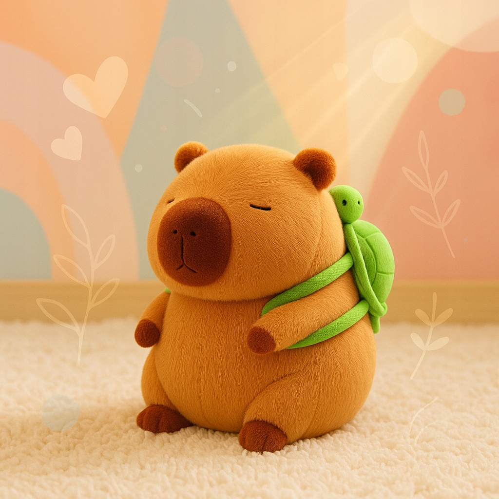 3x PLUSZOWA KAPIBARA RODZINA 45/30/23CM MASKOTKA PODUSZKA PRZYTULANKA PLUSZ Wiek dziecka 0 +