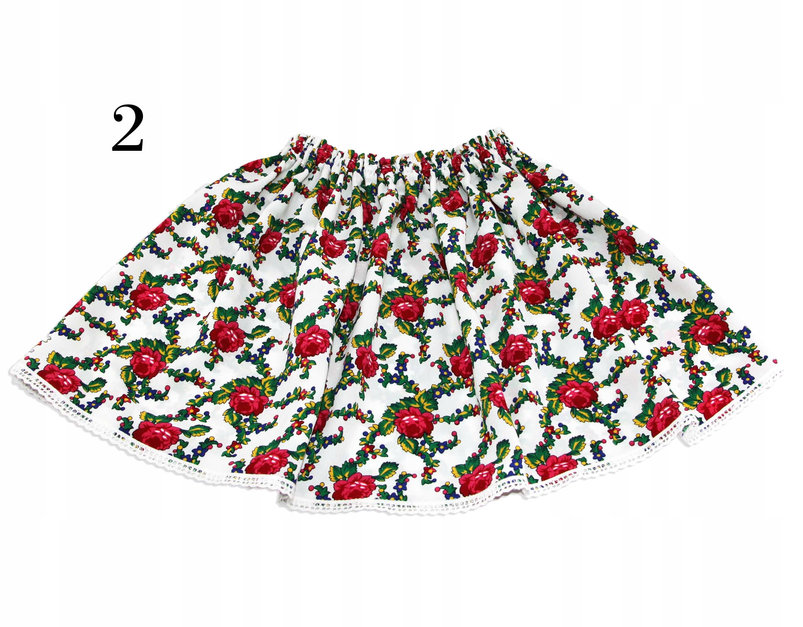 SPÓDNICZKA SPÓDNICA rozm. 122 góralska folk ludowa Marka Inna marka