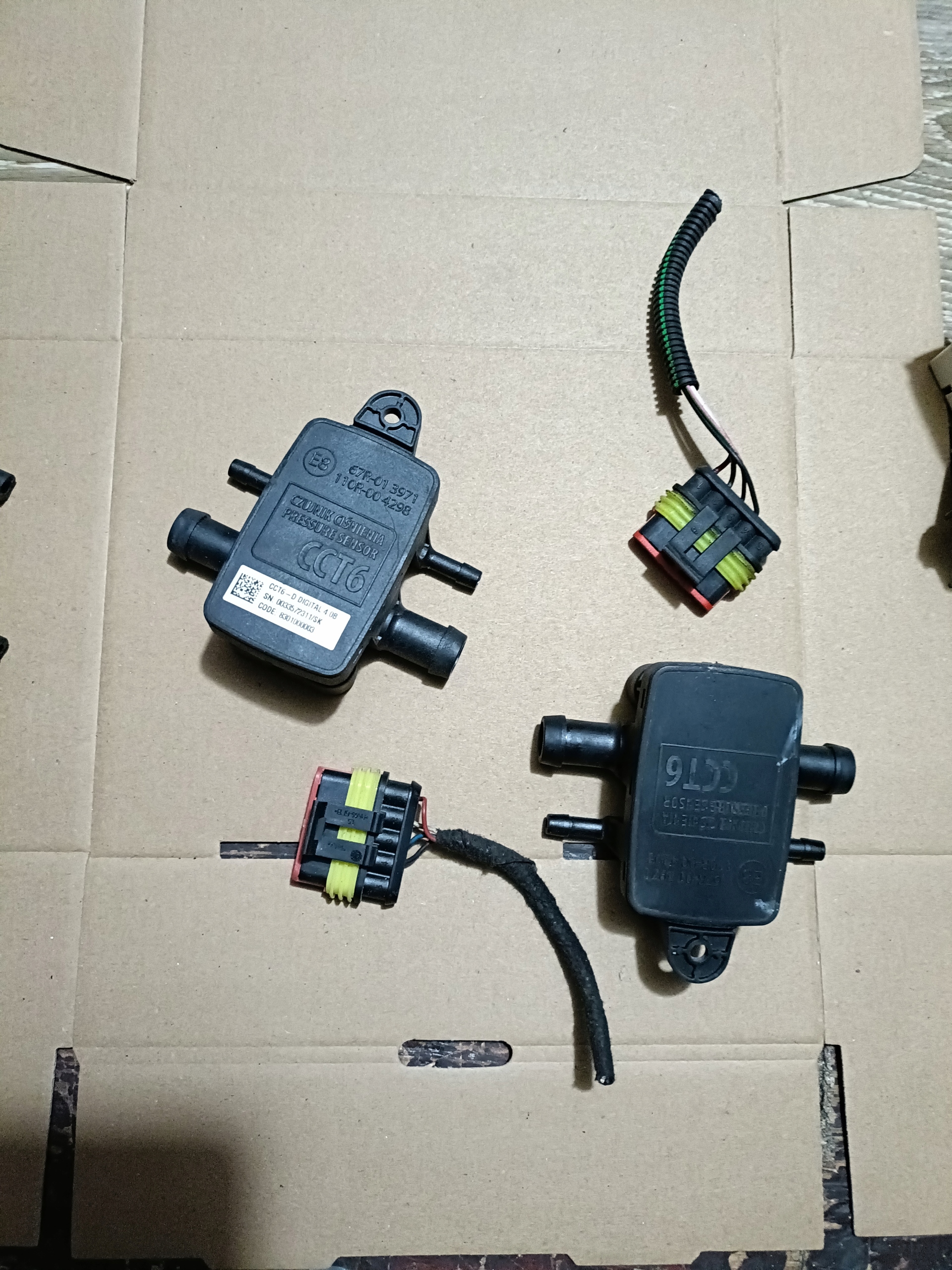 Mapsensor czujnik ciśnienia NEVO CCT6 czarny