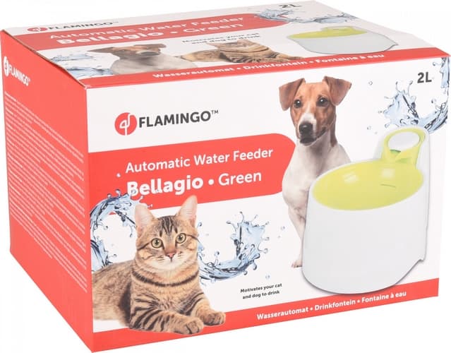 Levně Flamingo Automatická fontánka Bellagio zelená 2000ml