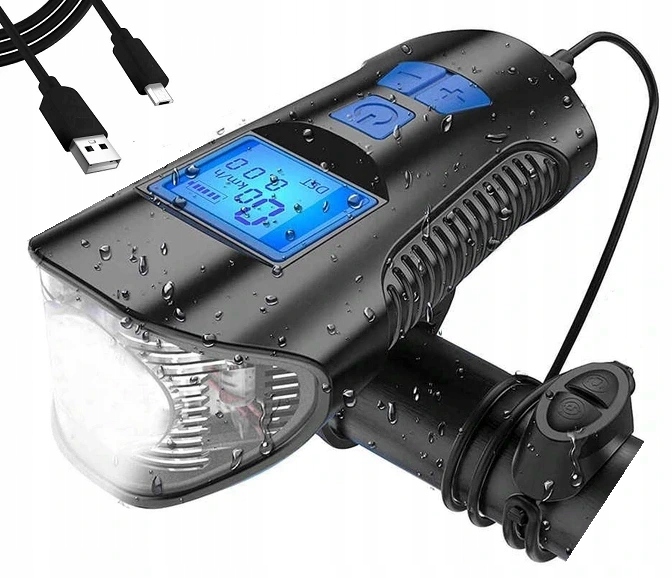

Fortis Lampka Rowerowa Led Licznik Klakson