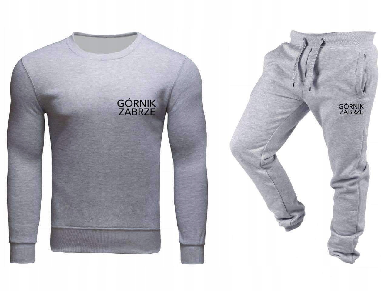 Pánský Teplákovka Tepláková Souprava Minink Zabrze Grey XL