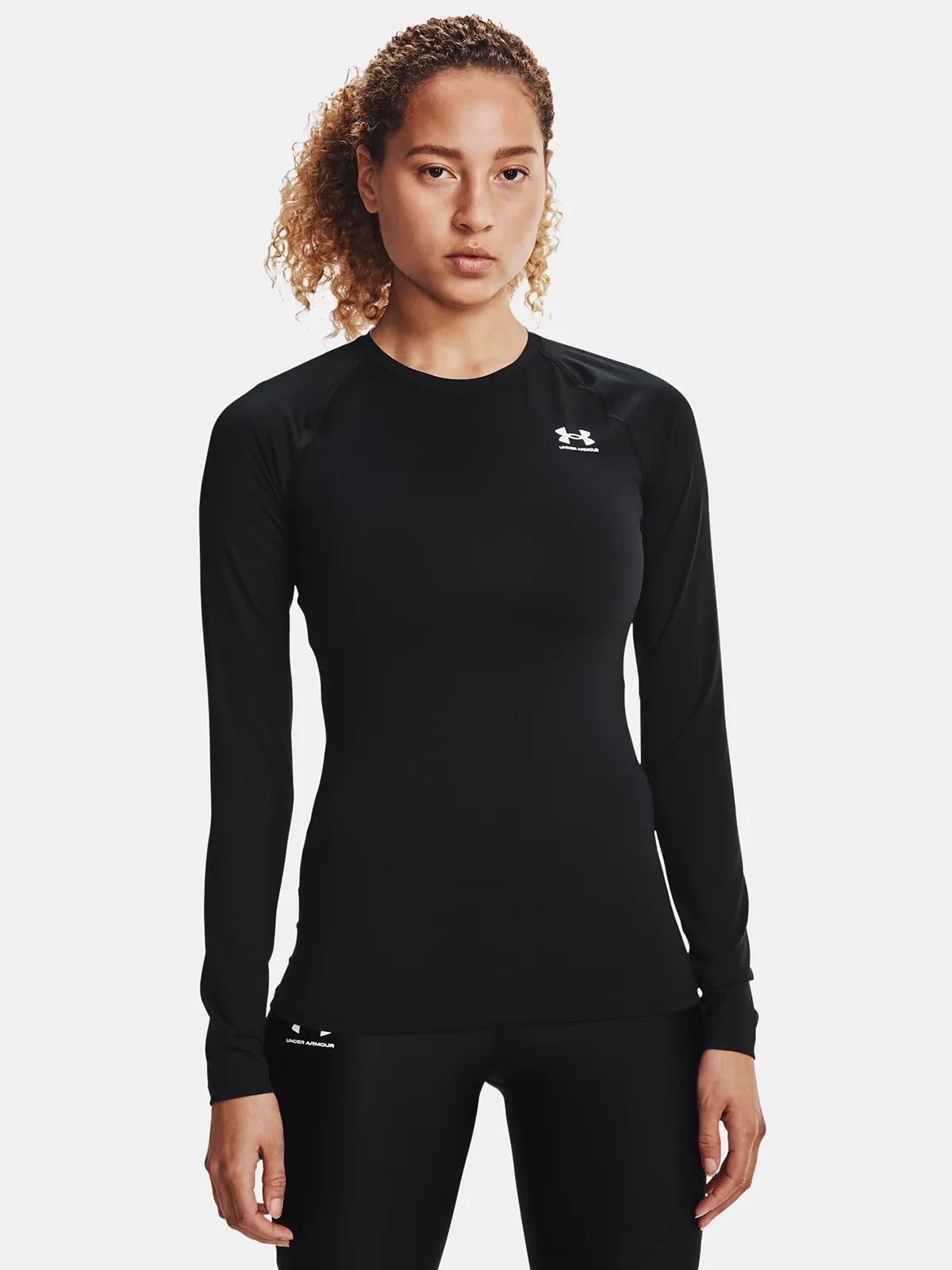 KOSZULKA DAMSKA UNDER ARMOUR LONGSLEEVE TERMOAKTYWNA SPORTOWA 1365459-001 Rozmiar S