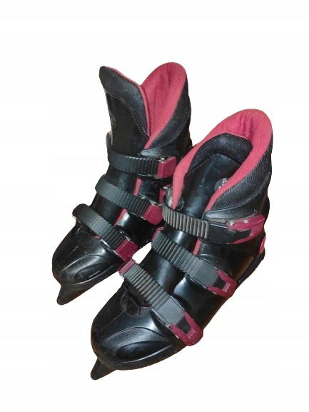 Łyżwy ACRO ROZMIAR 36 CZARNO FIOLETOWE