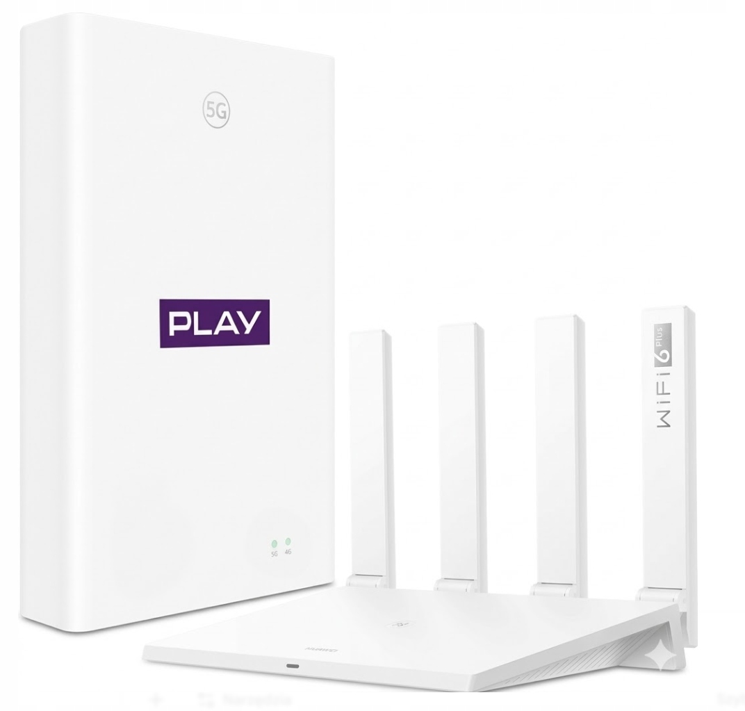 Router 5G Z Anteną Zwenętrzną na kartę Sim Huawei Router 802.1ax Wi-Fi 6