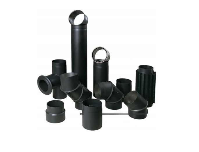 ROZETA KOMINKOWA STALOWA ŚCIENNA ŻAROODPORNA fi150 Typ Inne elementy