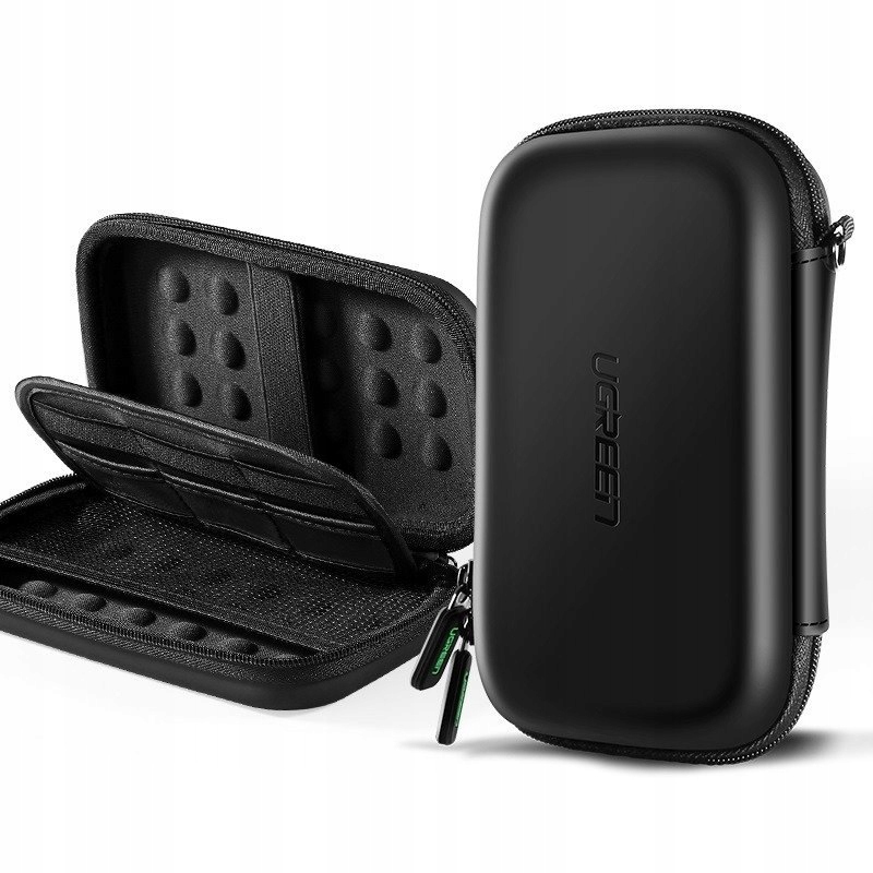 Etui na dysk twardy Ssd i akcesoria Gsm Ugreen LP128 (M) (czarne)