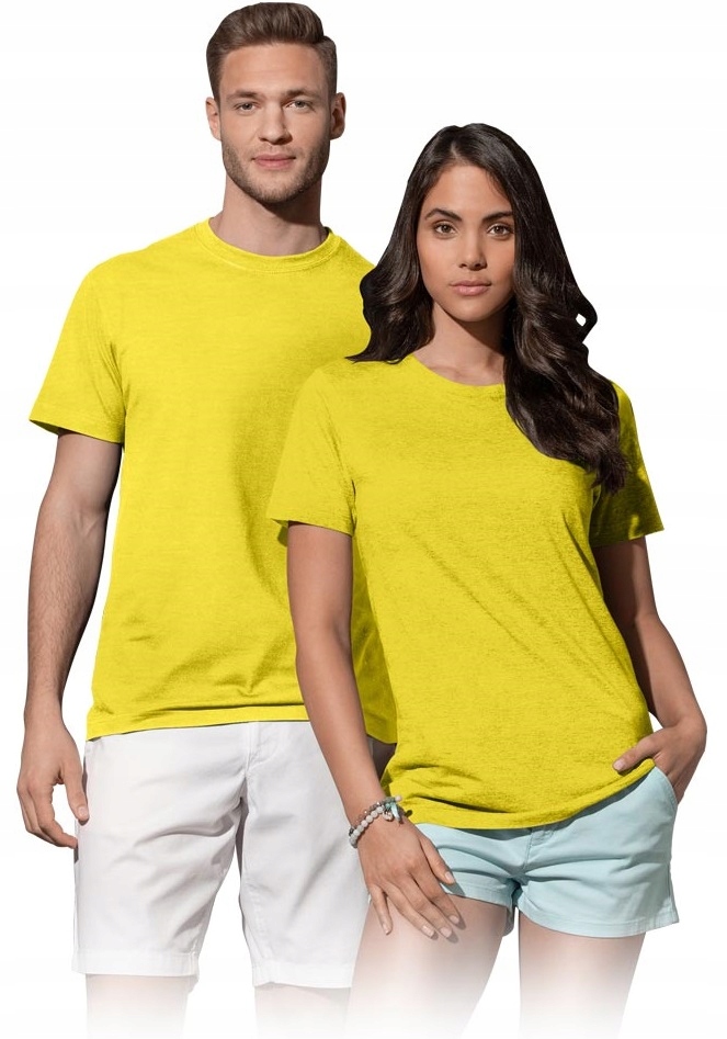 

T-shirt Koszulka Bawełniana Żółta ST2000 Roz.l