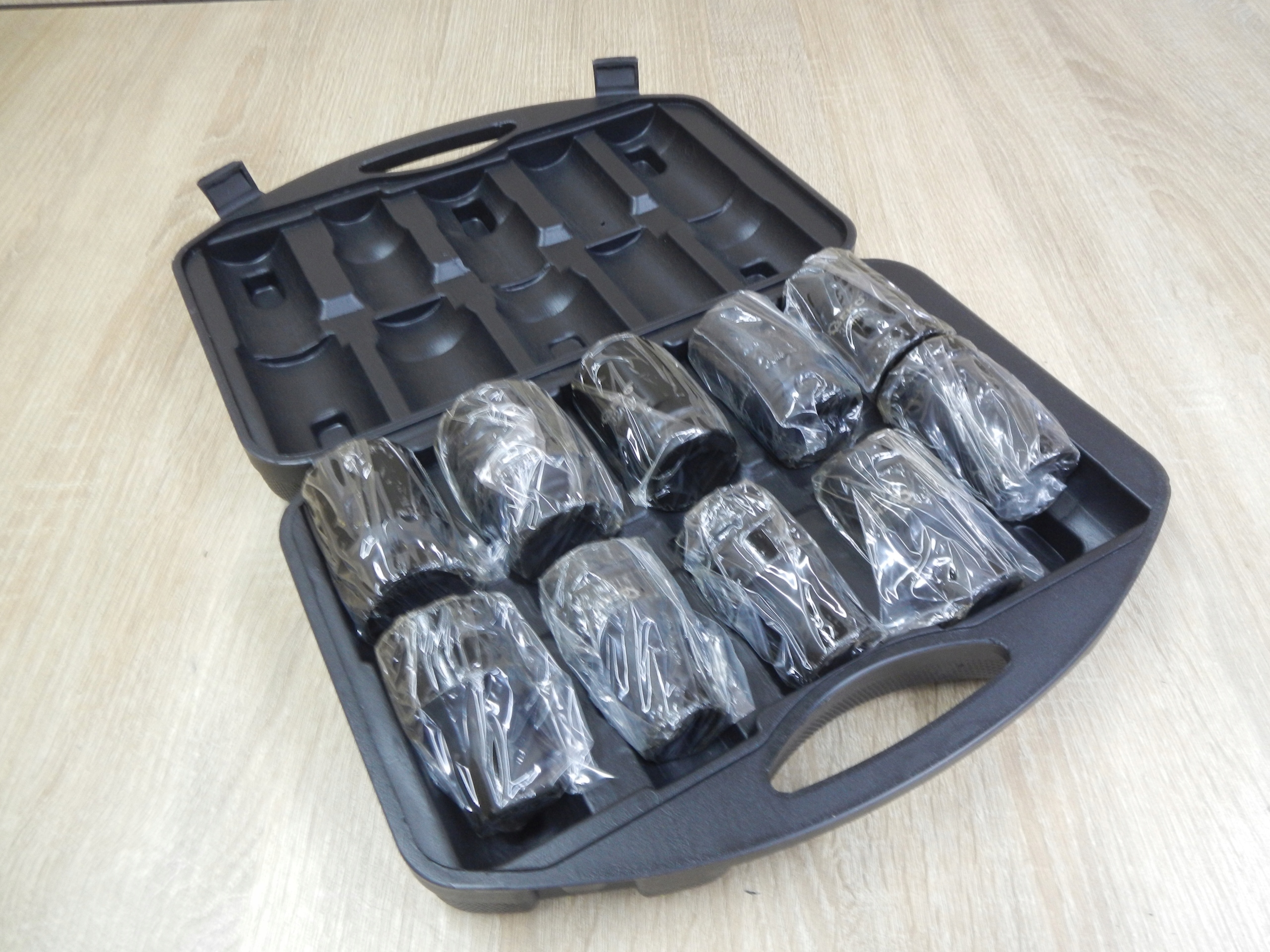 Nasadki udarowe 1' Zestaw 10szt 17-41 mm SOLIDNE Typ 6-kątna