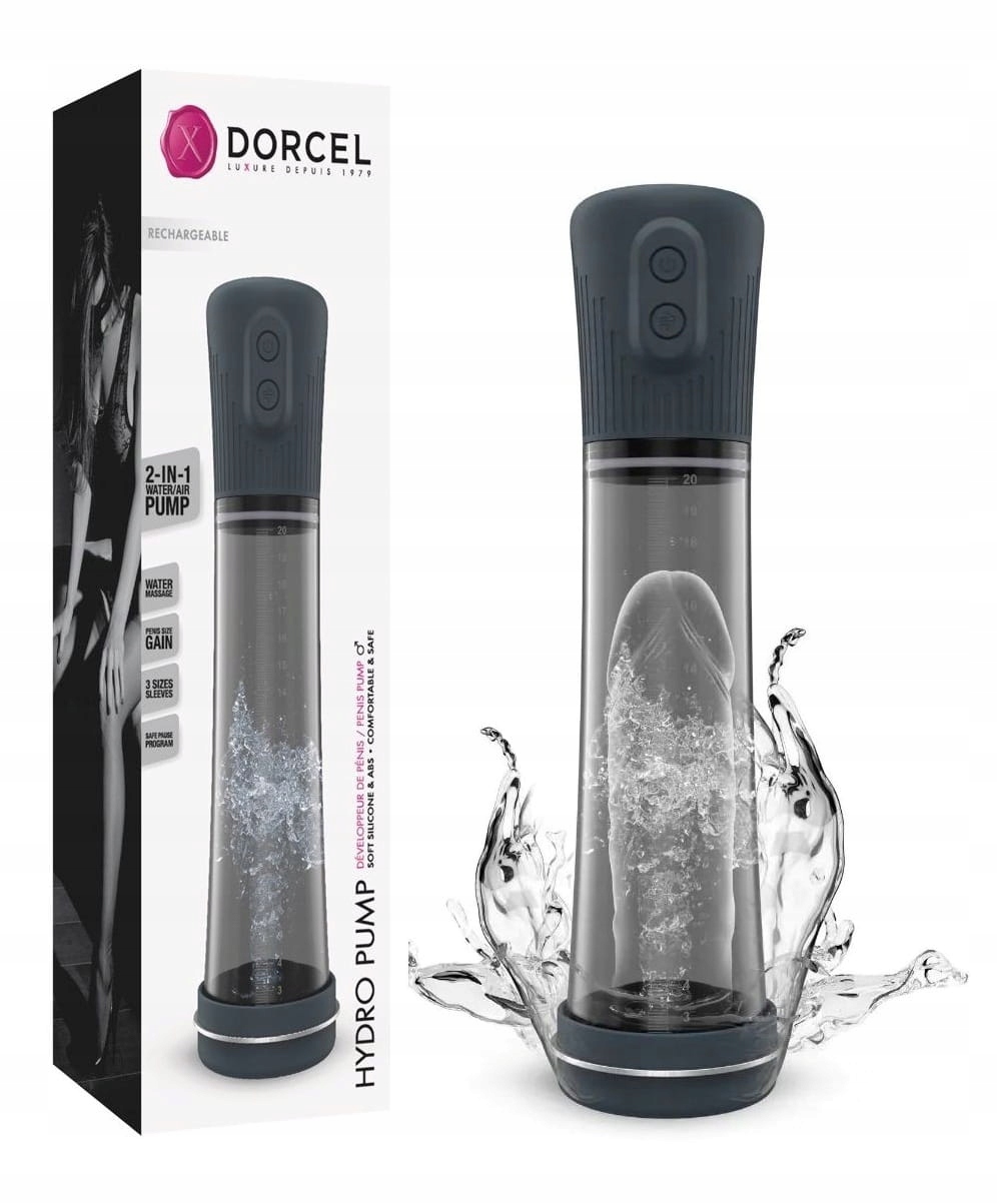 DORCEL HYDRO PUMP 2W1 AUTOMATYCZNA POMPKA WODNA