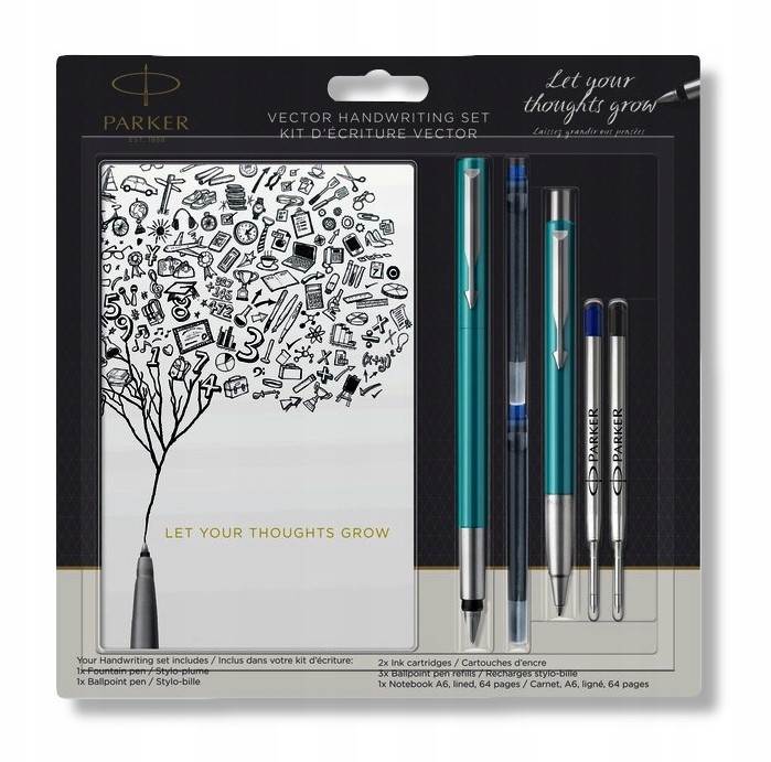 Parker Vector Zestaw Pióro Długopis