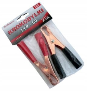 ZACISK PRZEWODU ROZRUCHU 50AMP KPL.