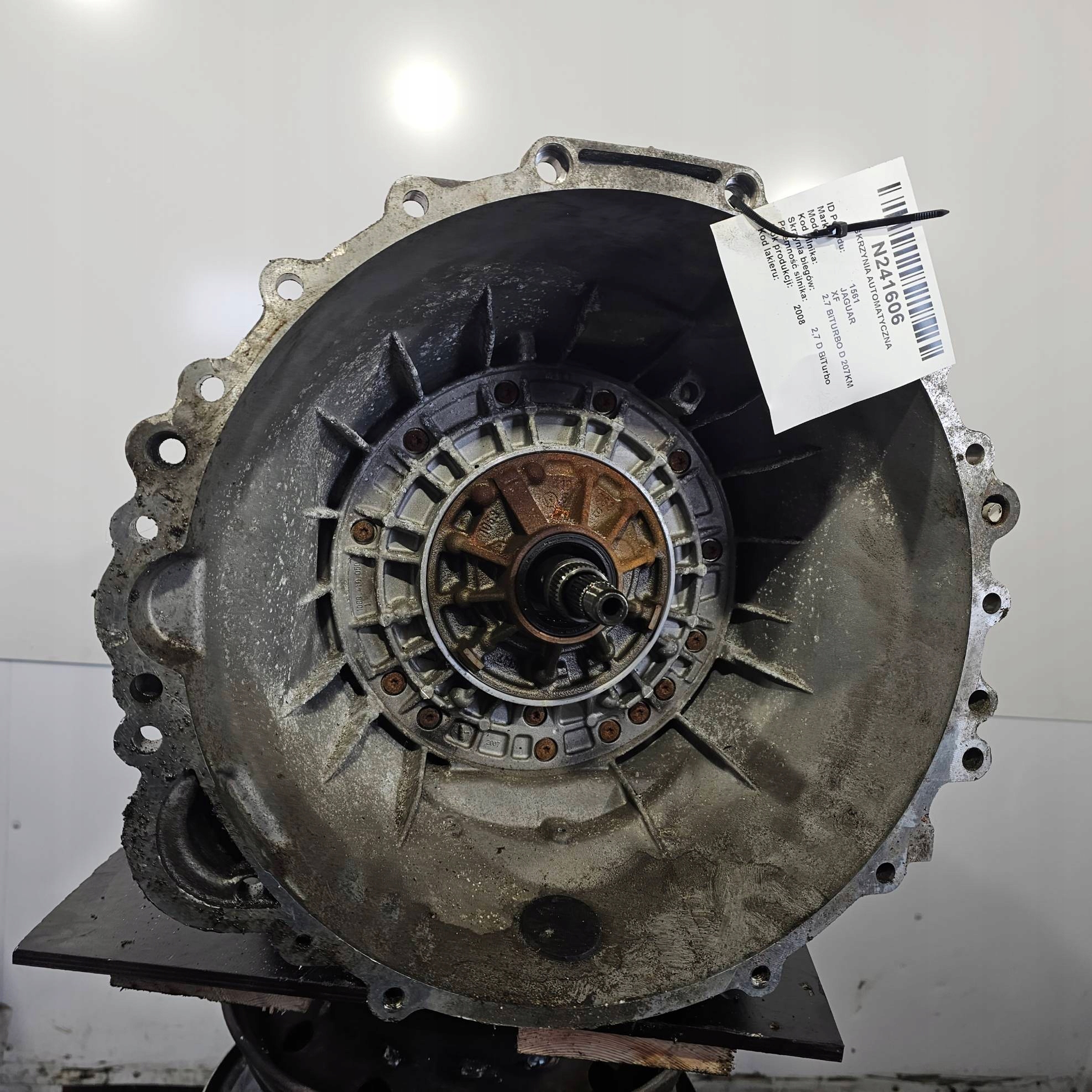 automatic gearbox 8X237000BD JAGUAR XF and