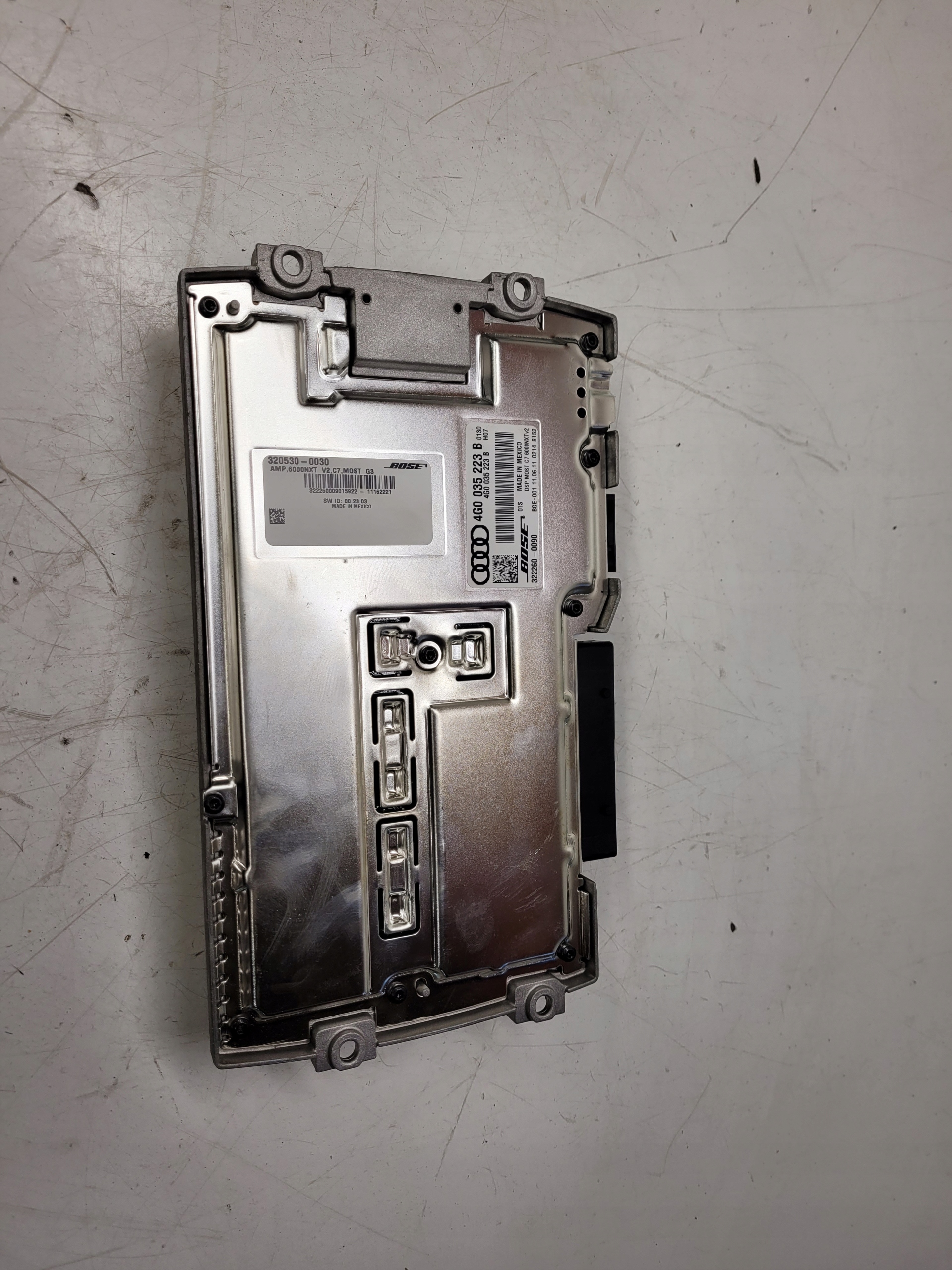 amplifier BOSE AUDI A6 C7 A7 A8 D4 4G0035223B