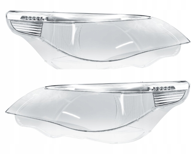 

Bmw 5 E60 E61 03-07 Szkło Klosz Reflektora Komplet