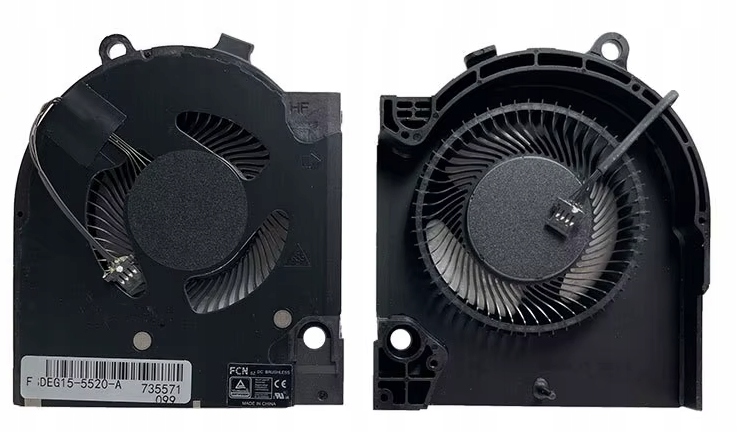 12V ventilátor Cpu Dell G15 5511 0CNV69