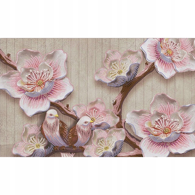 Korálková výšivka Sada s korálky Vzorec lásky