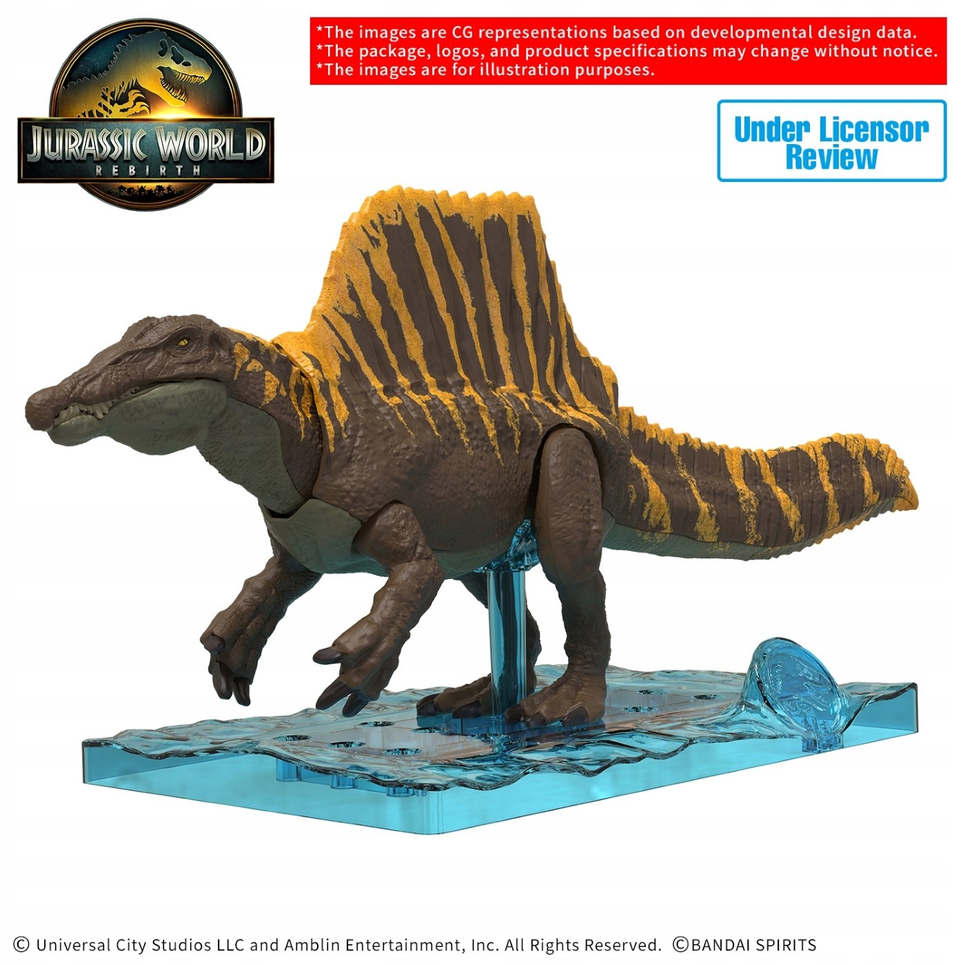 Plannosaurus Jurský Svět Spinosaurus Modelářský set