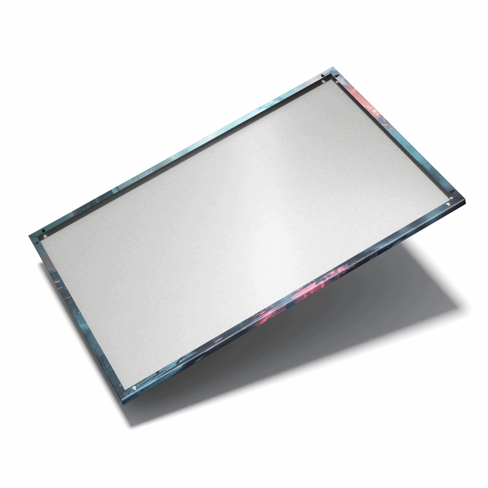 Magnetická tabule Neonové Město 90 × 60 cm