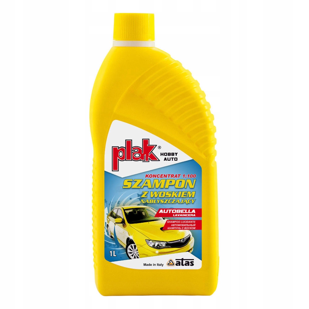 

Atas Autobella Lavaincera Szampon Z Woskiem 1L
