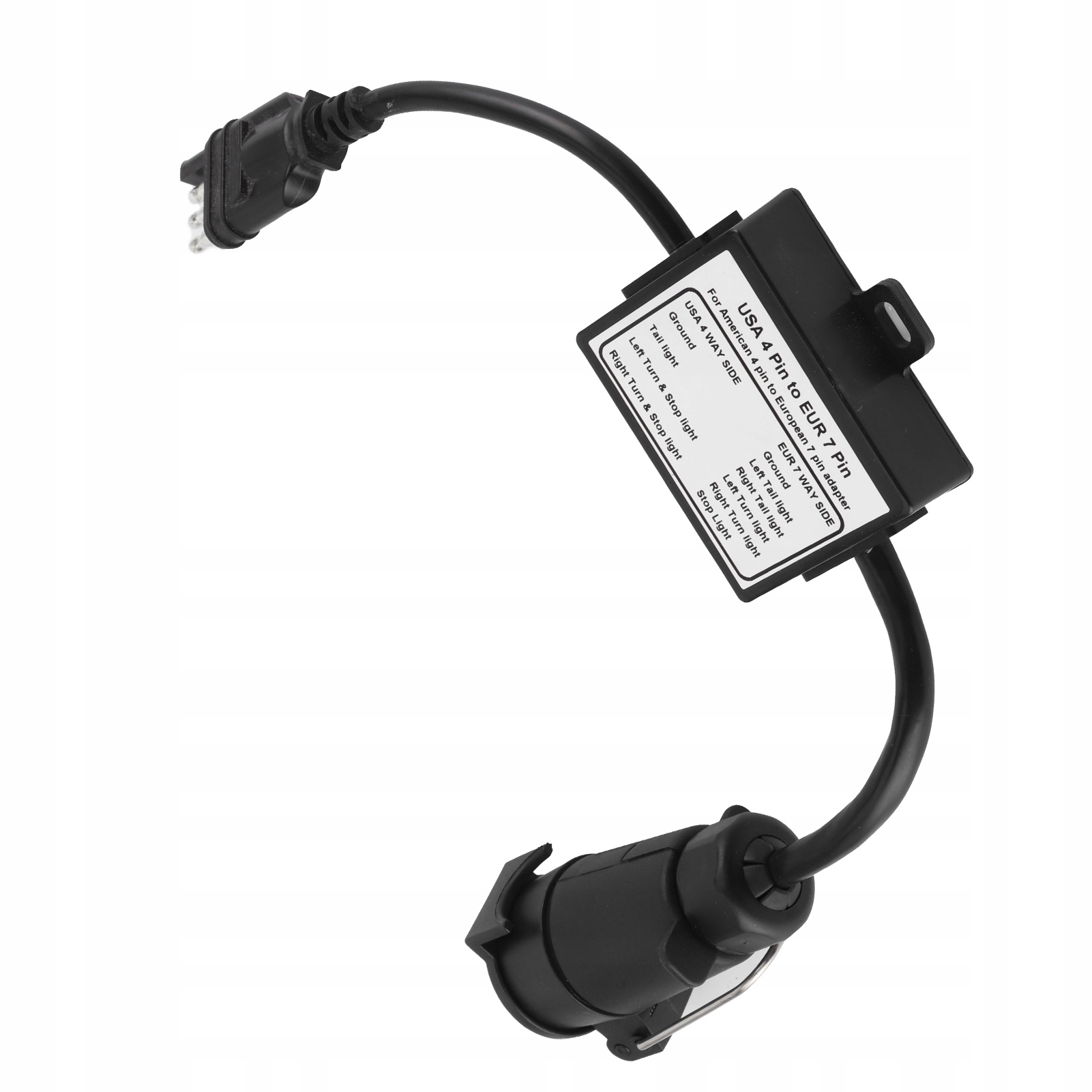 ADAPTER PRZEJŚCIÓWKA PRZYCZEPY USA 4PIN NA 7PIN Producent inny