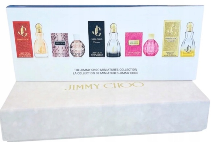 Jimmy Choo Miniatures Collection sada miniatur pro ženy 5 x 4,5 ml sada