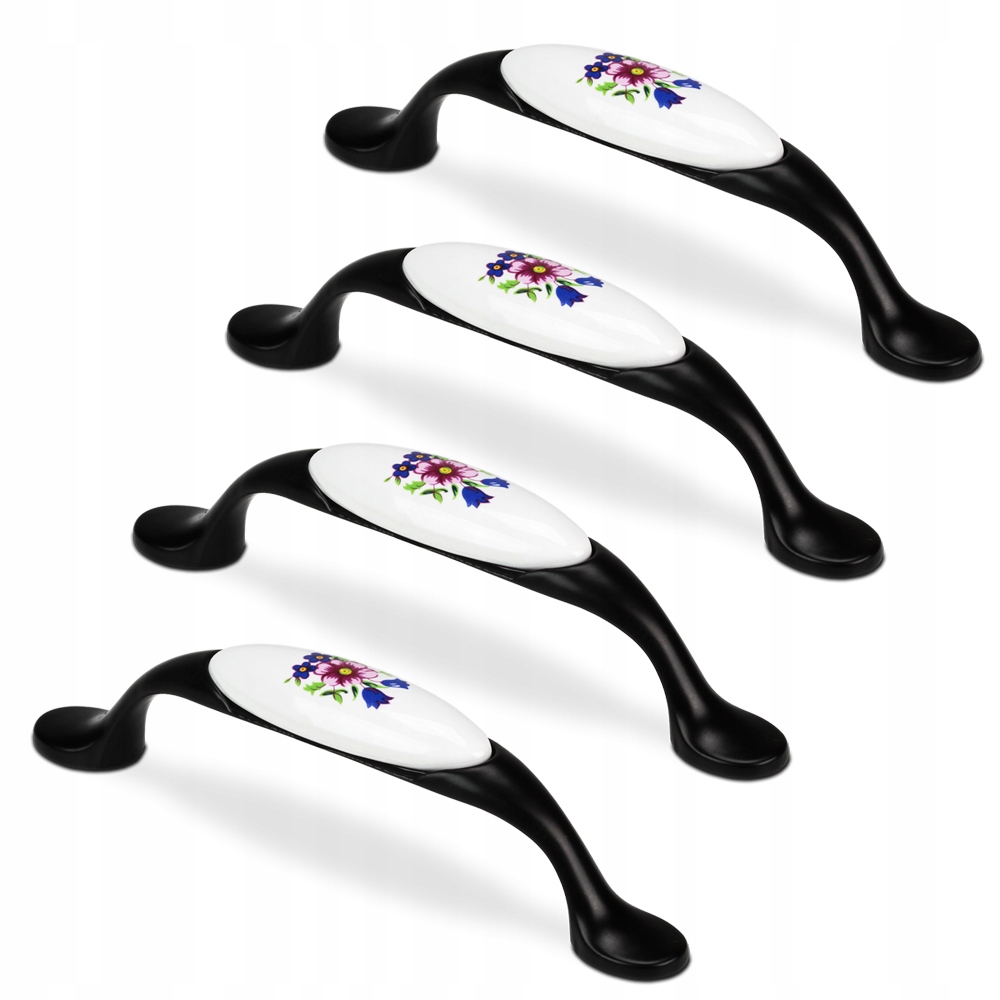 

4x Uchwyt Meblowy Uchwyt Do Szafki Kuchennej Retro