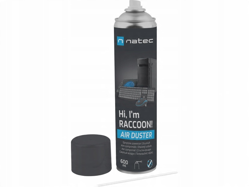 

Sprężone powietrze Natec Raccoon Air 600 ml
