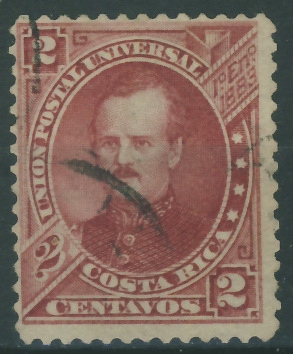 Costa Rica 2 cts. - Postać 1883 r.