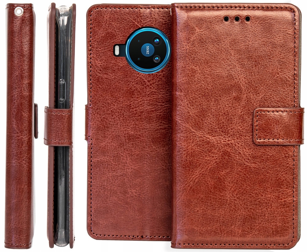 

Etui Portfel Do Nokia 8.3 5G Szkło 9H