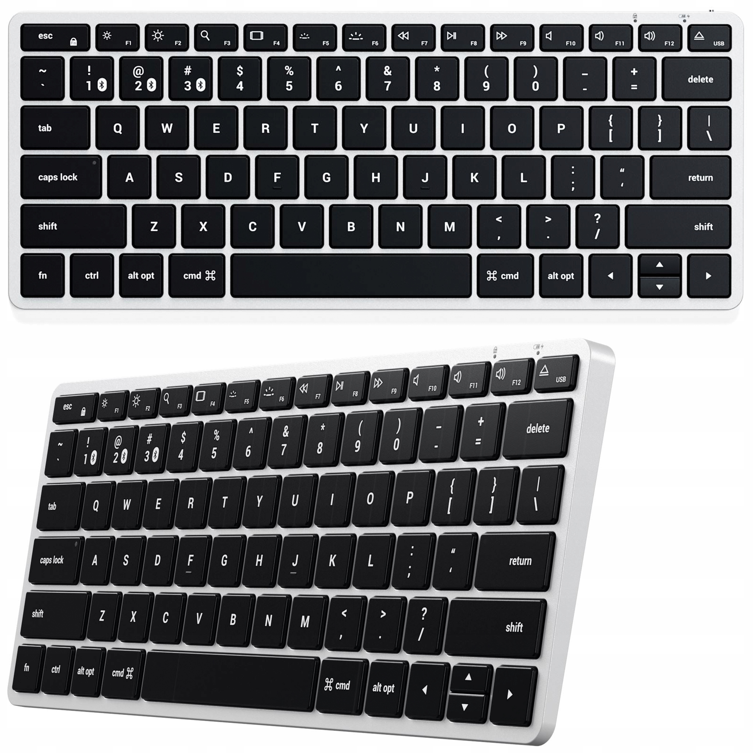 Satechi X1 Slim Backlit – Bezdrátová Bluetooth klávesnice pro Apple