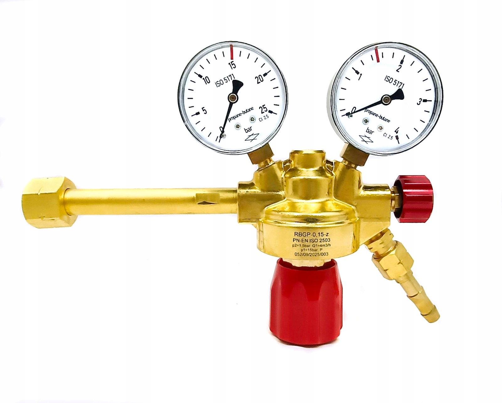 Redukce lahví Perun Propan Butan 15bar RBGP-0,15-z W212-7751 Pro Propan