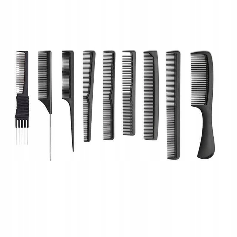 Sada 9 hřebenů Fox Line Black pouzdro