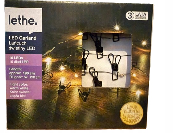 Łańcuch świetlny girlanda led 190