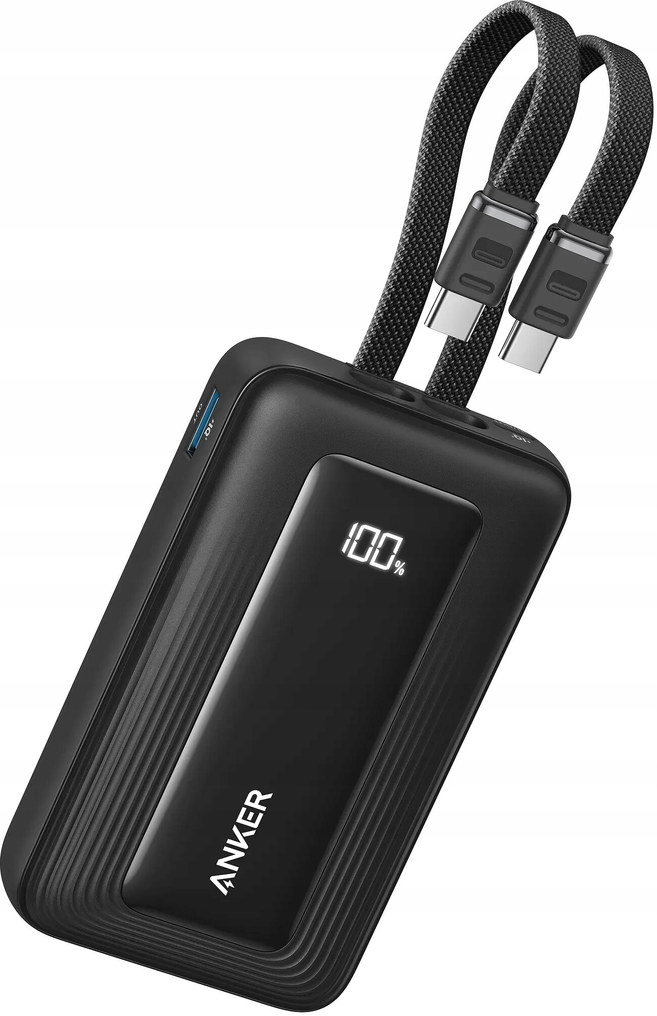 Powerbank Anker Zolo 20 000 mAh 45W Wbudowany kabel Usb-c Czarny