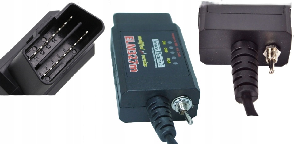 Elm 327 OBD2 Hs/ms Can Interfejs do Forscan Przełącznik Ford Mazda PIC18F25