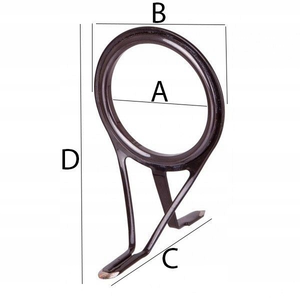 Przelotka Anaconda TSG Rod Guide 20mm Black Marka Anaconda