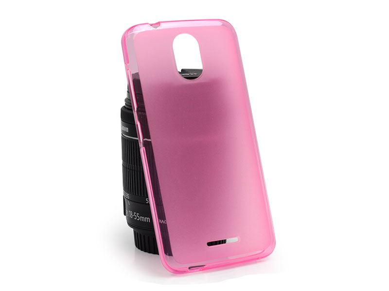 

Etui na Zte Blade A310 FLEXmat Case - różowy