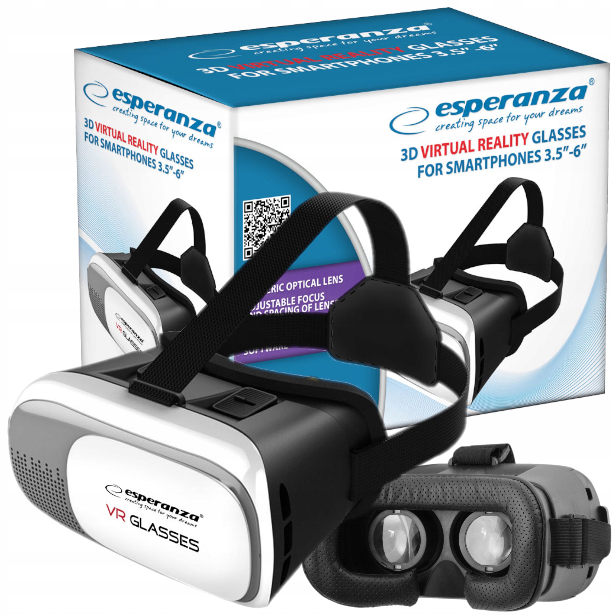 

Okulary Vr Gogle Vr 3D 360 Do Telefonów