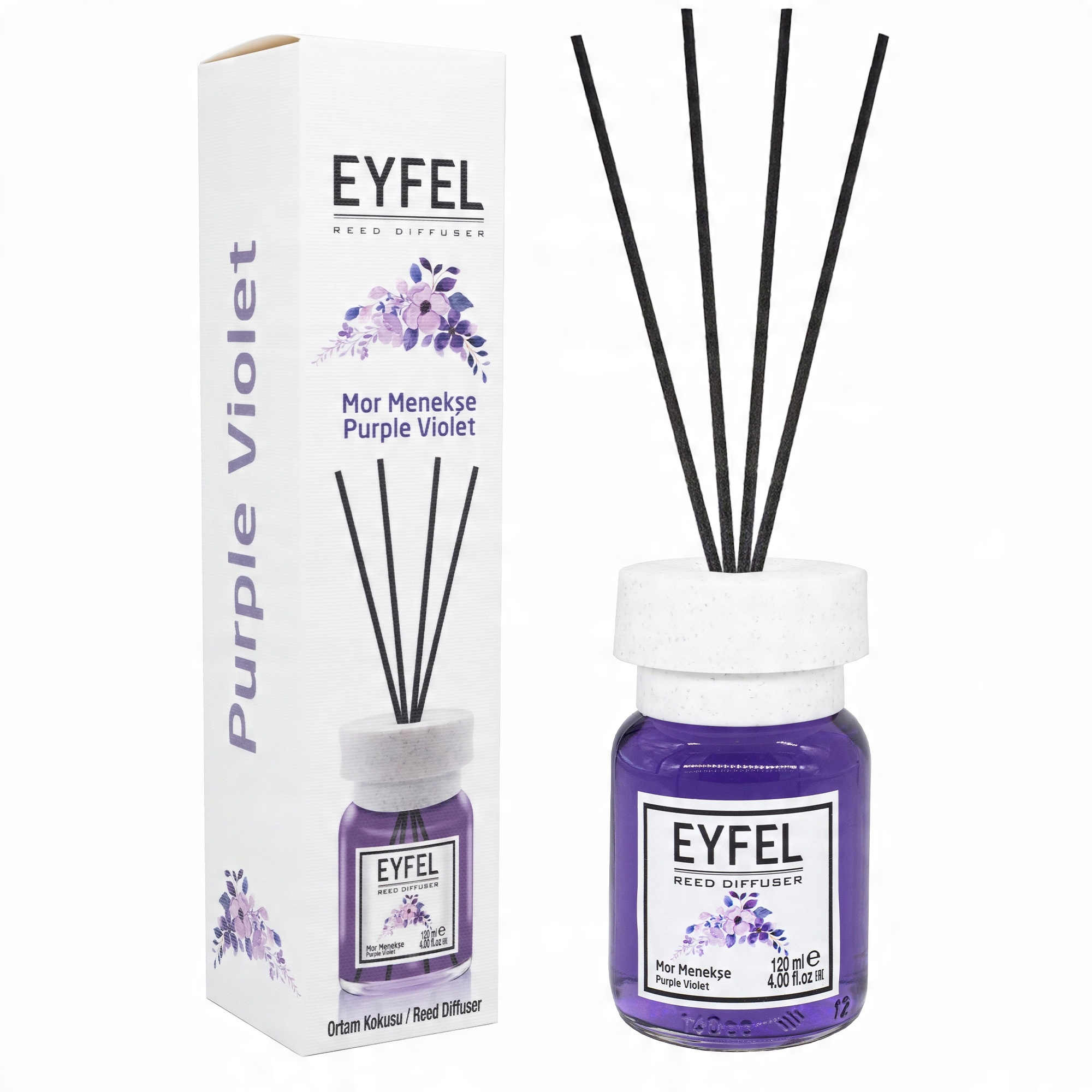 

Eyfel Dyfuzor Z Patyczkami 120 ml Purple Violet
