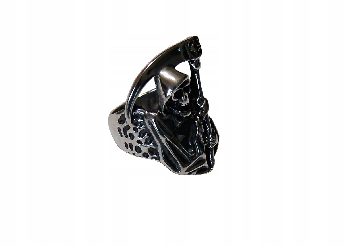 

sygnet srebrny srebro Kostucha Soa Gothic 25 gram