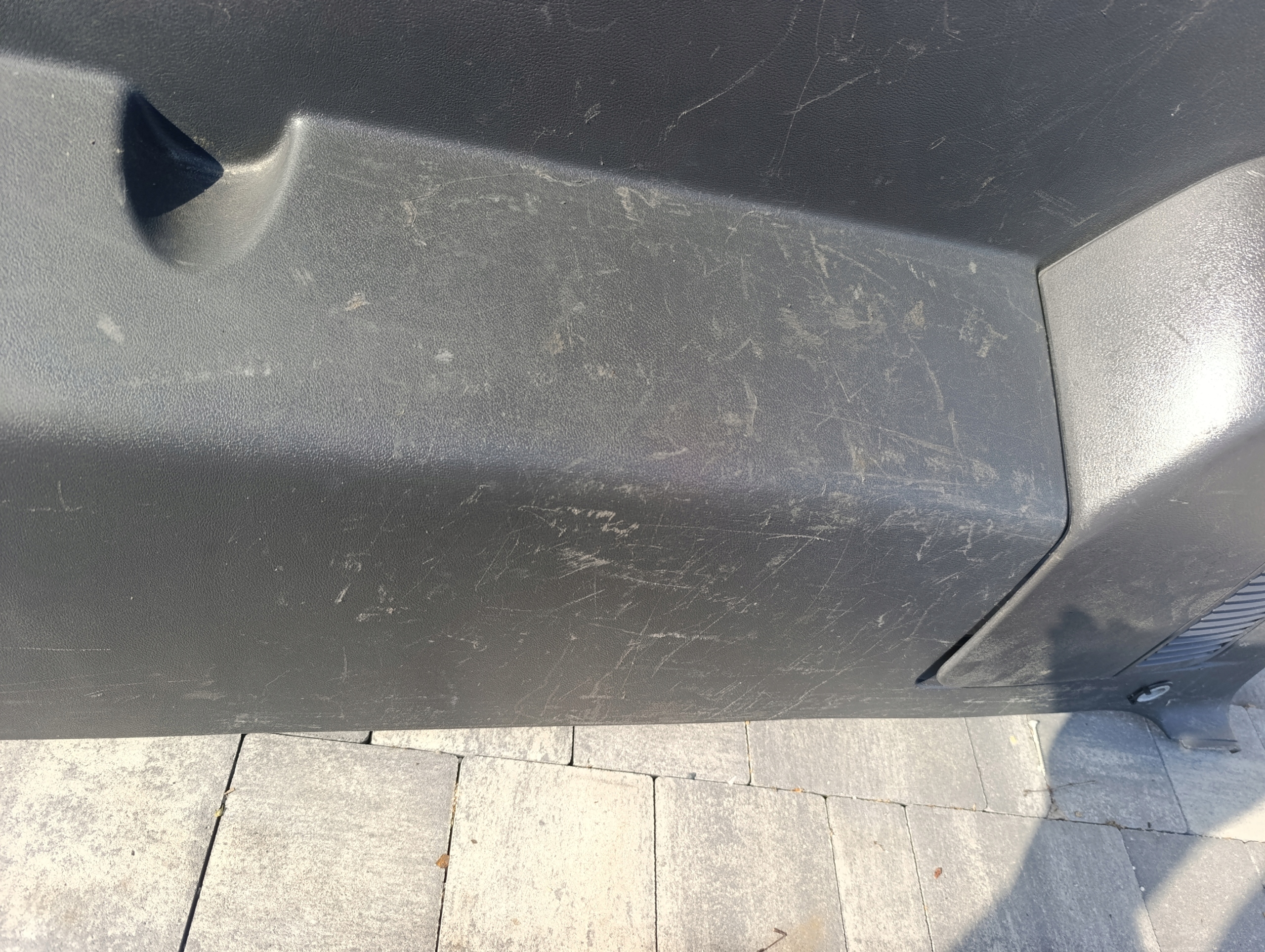 VW T5 side upholstery right plastic antracyt