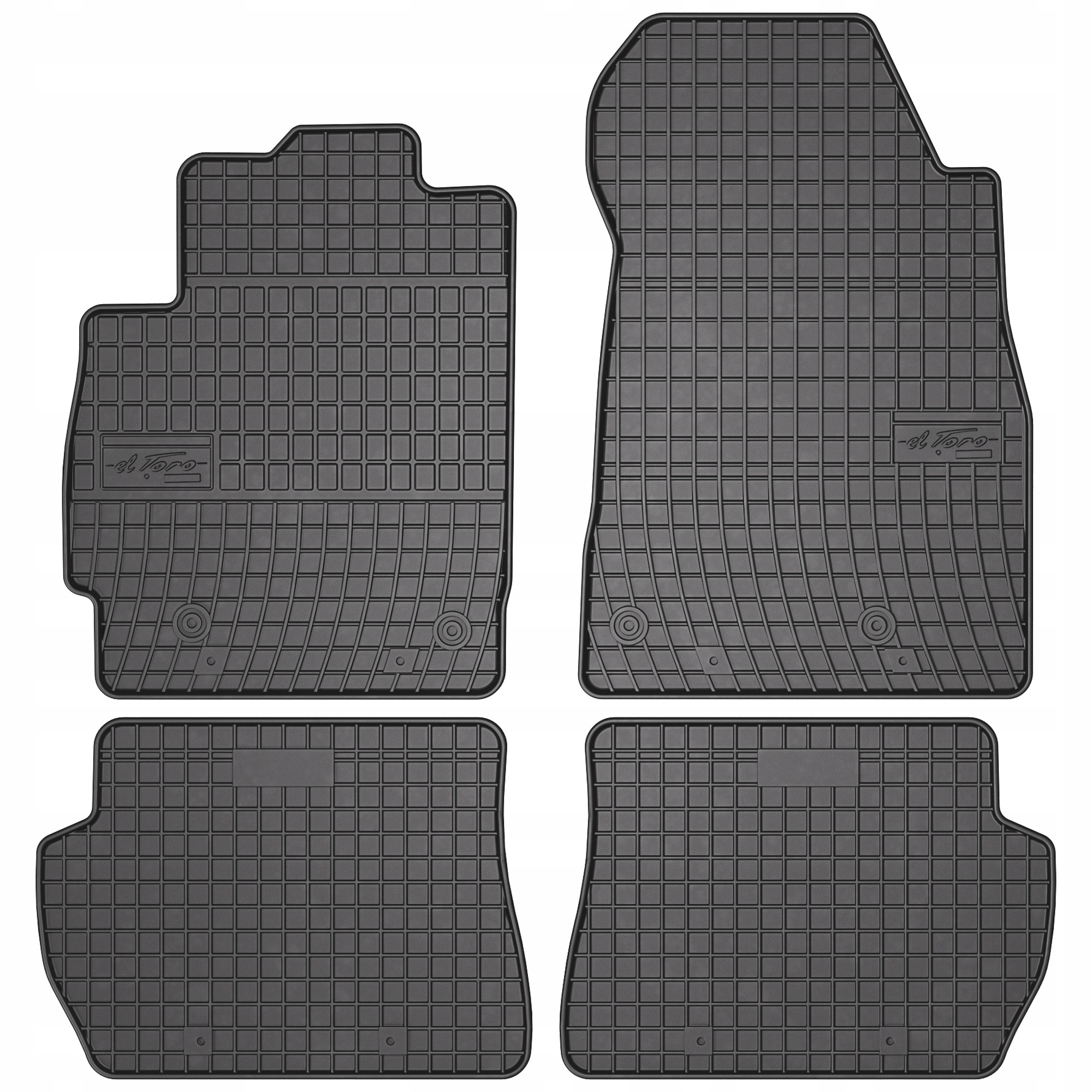 Коврики Фрогум резиновые 864 4 el.