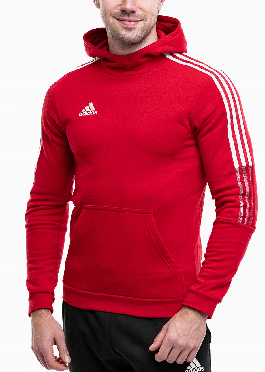 Pánská Mikina adidas s kapucí Sportovní bavlněná mikina Hoodie Tiro 21 vel XL