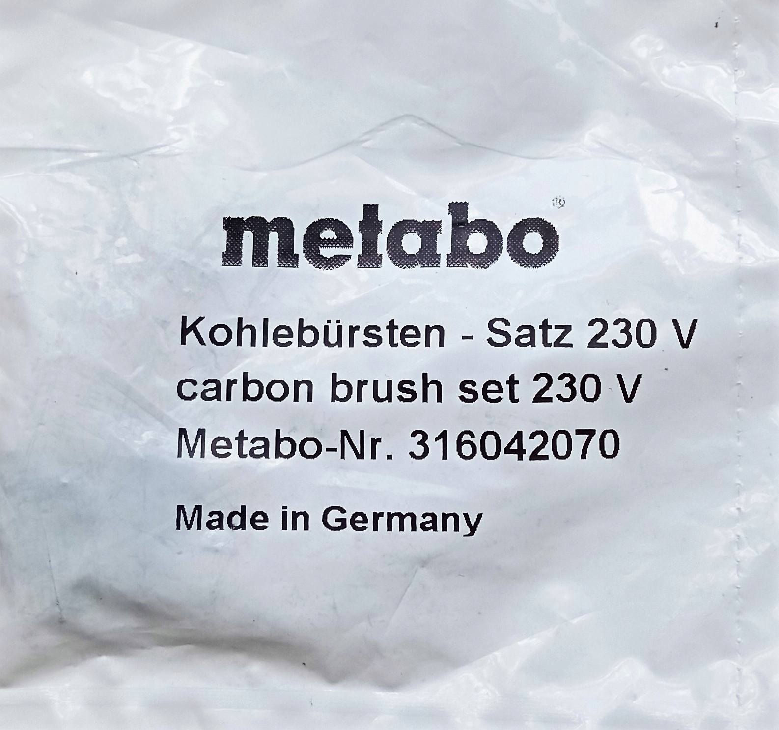 Szczotki węglowe Metabo 316042070