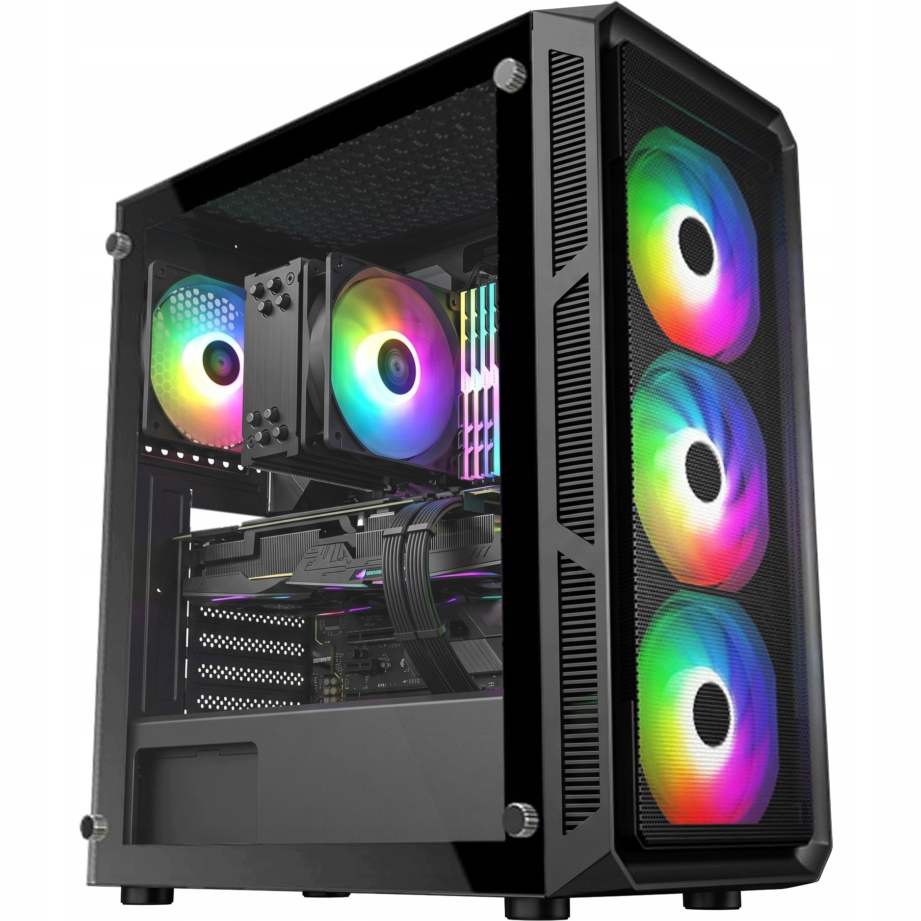 Počítač Rtx 5060 Ti Ryzen 7 5700X 32GB Ram 1TB Ssd Windows 11